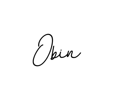 How to make Obin signature? BallpointsItalic-DORy9 is a professional autograph style. Create handwritten signature for Obin name. Obin signature style 11 images and pictures png