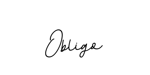 Use a signature maker to create a handwritten signature online. With this signature software, you can design (BallpointsItalic-DORy9) your own signature for name Obligo. Obligo signature style 11 images and pictures png