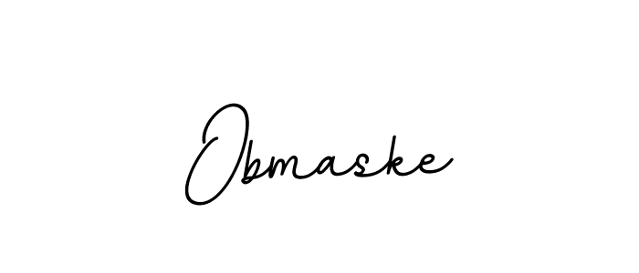 How to make Obmaske signature? BallpointsItalic-DORy9 is a professional autograph style. Create handwritten signature for Obmaske name. Obmaske signature style 11 images and pictures png