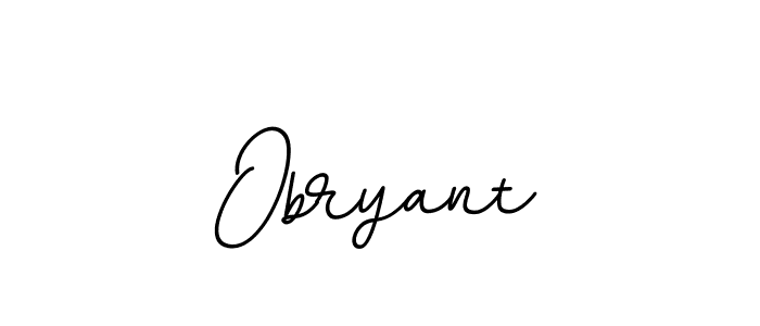 It looks lik you need a new signature style for name Obryant. Design unique handwritten (BallpointsItalic-DORy9) signature with our free signature maker in just a few clicks. Obryant signature style 11 images and pictures png