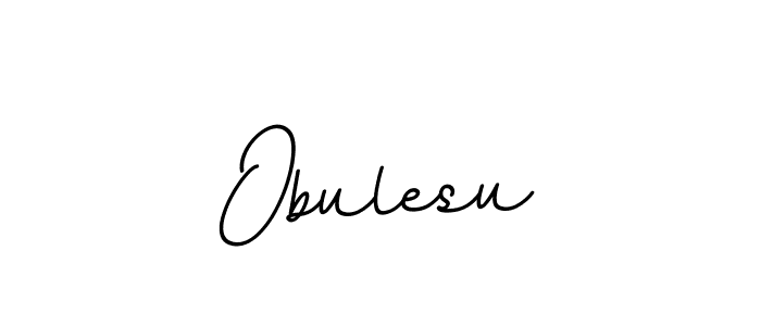 How to make Obulesu signature? BallpointsItalic-DORy9 is a professional autograph style. Create handwritten signature for Obulesu name. Obulesu signature style 11 images and pictures png