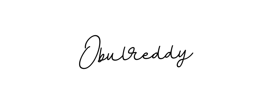 Also we have Obulreddy name is the best signature style. Create professional handwritten signature collection using BallpointsItalic-DORy9 autograph style. Obulreddy signature style 11 images and pictures png