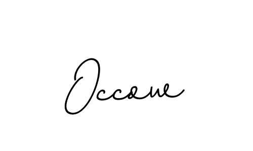 How to Draw Occow signature style? BallpointsItalic-DORy9 is a latest design signature styles for name Occow. Occow signature style 11 images and pictures png