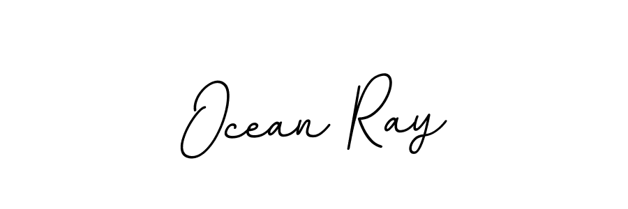 You should practise on your own different ways (BallpointsItalic-DORy9) to write your name (Ocean Ray) in signature. don't let someone else do it for you. Ocean Ray signature style 11 images and pictures png