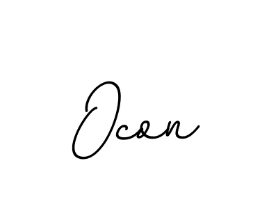 It looks lik you need a new signature style for name Ocon. Design unique handwritten (BallpointsItalic-DORy9) signature with our free signature maker in just a few clicks. Ocon signature style 11 images and pictures png