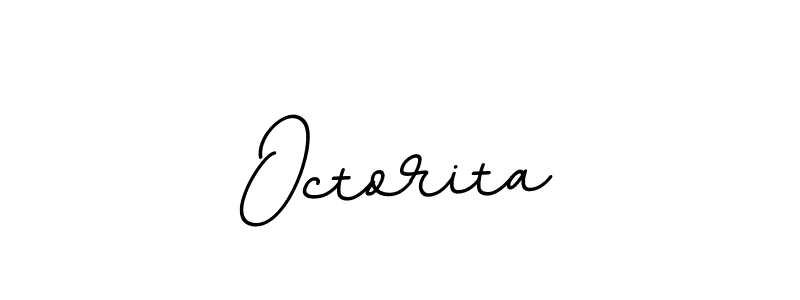 You should practise on your own different ways (BallpointsItalic-DORy9) to write your name (Octorita) in signature. don't let someone else do it for you. Octorita signature style 11 images and pictures png