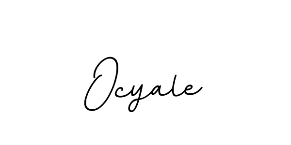 Ocyale stylish signature style. Best Handwritten Sign (BallpointsItalic-DORy9) for my name. Handwritten Signature Collection Ideas for my name Ocyale. Ocyale signature style 11 images and pictures png