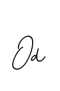 How to make Od name signature. Use BallpointsItalic-DORy9 style for creating short signs online. This is the latest handwritten sign. Od signature style 11 images and pictures png