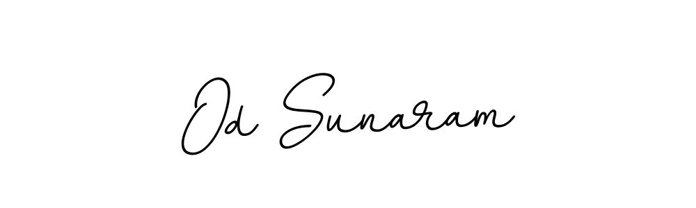 Also we have Od Sunaram name is the best signature style. Create professional handwritten signature collection using BallpointsItalic-DORy9 autograph style. Od Sunaram signature style 11 images and pictures png