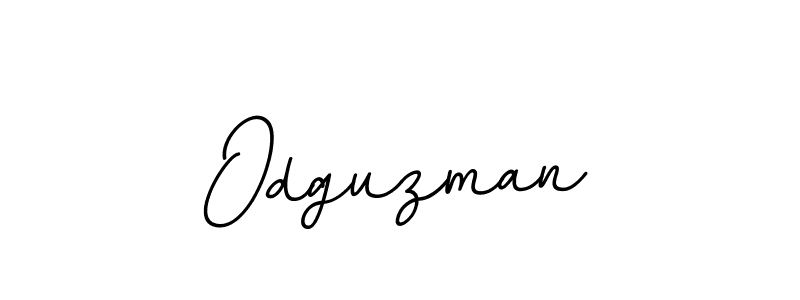 How to Draw Odguzman signature style? BallpointsItalic-DORy9 is a latest design signature styles for name Odguzman. Odguzman signature style 11 images and pictures png