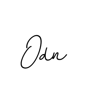 Also we have Odn name is the best signature style. Create professional handwritten signature collection using BallpointsItalic-DORy9 autograph style. Odn signature style 11 images and pictures png