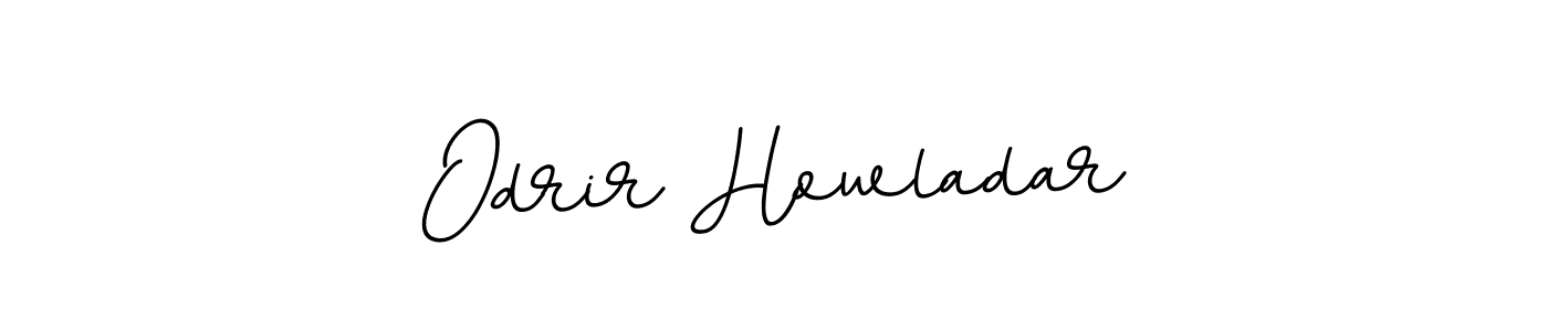 Also we have Odrir Howladar name is the best signature style. Create professional handwritten signature collection using BallpointsItalic-DORy9 autograph style. Odrir Howladar signature style 11 images and pictures png