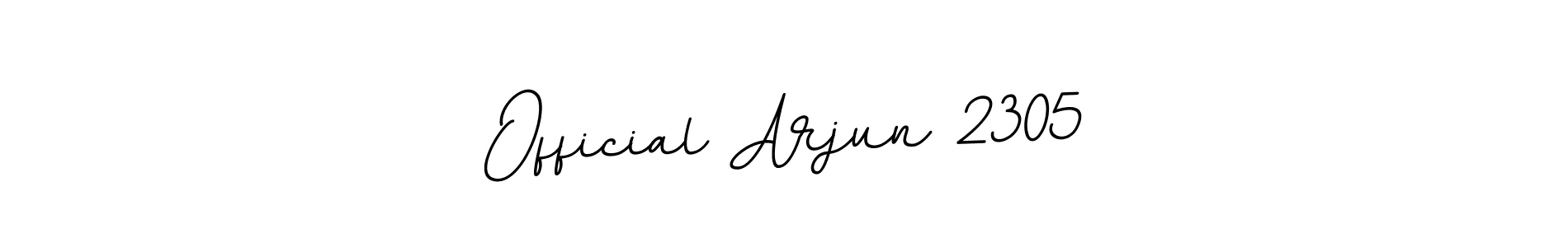 Official Arjun 2305 stylish signature style. Best Handwritten Sign (BallpointsItalic-DORy9) for my name. Handwritten Signature Collection Ideas for my name Official Arjun 2305. Official Arjun 2305 signature style 11 images and pictures png