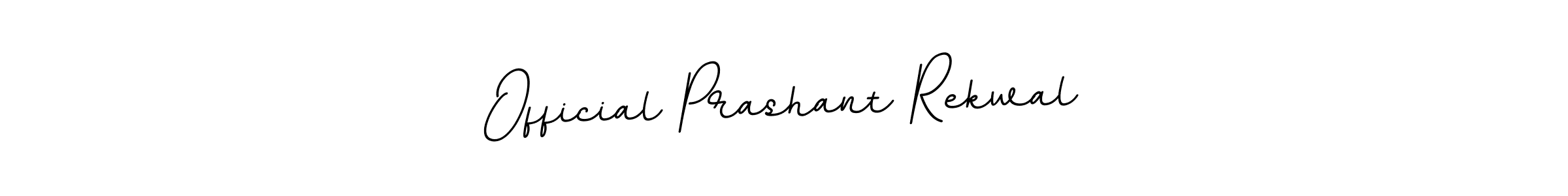 Create a beautiful signature design for name Official Prashant Rekwal. With this signature (BallpointsItalic-DORy9) fonts, you can make a handwritten signature for free. Official Prashant Rekwal signature style 11 images and pictures png