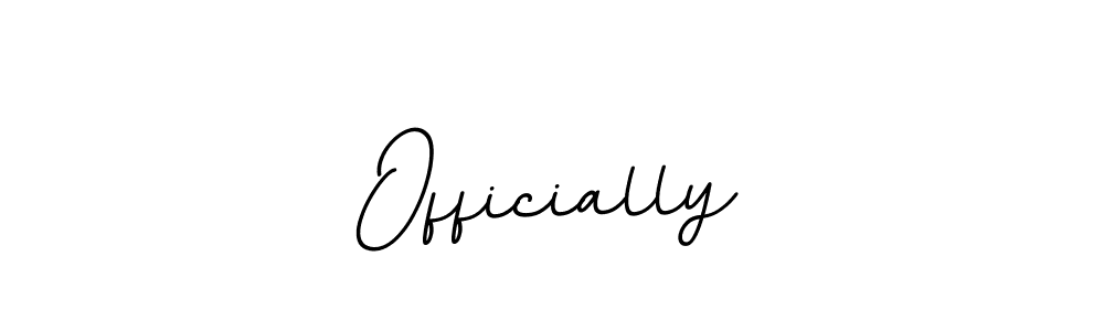 Also we have Officially name is the best signature style. Create professional handwritten signature collection using BallpointsItalic-DORy9 autograph style. Officially signature style 11 images and pictures png