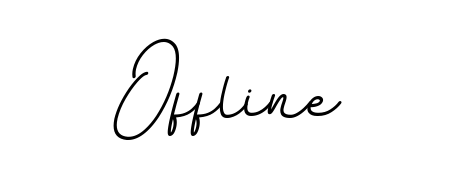 The BallpointsItalic-DORy9 signature style provides a bold statement for name Offline. Designed for business owners, executives, and leaders. Offline signature style 11 images and pictures png