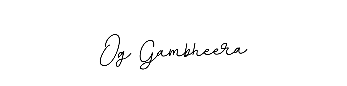 Make a beautiful signature design for name Og Gambheera. Use this online signature maker to create a handwritten signature for free. Og Gambheera signature style 11 images and pictures png
