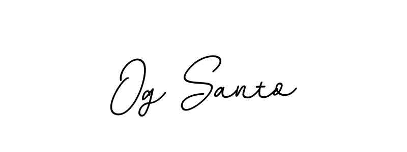 if you are searching for the best signature style for your name Og Santo. so please give up your signature search. here we have designed multiple signature styles  using BallpointsItalic-DORy9. Og Santo signature style 11 images and pictures png