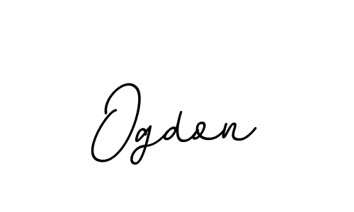 Create a beautiful signature design for name Ogdon. With this signature (BallpointsItalic-DORy9) fonts, you can make a handwritten signature for free. Ogdon signature style 11 images and pictures png