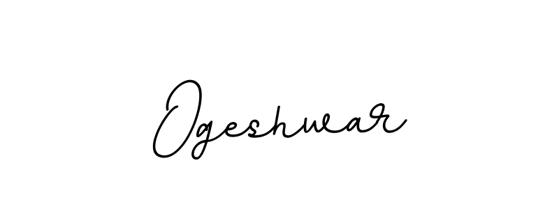 Ogeshwar stylish signature style. Best Handwritten Sign (BallpointsItalic-DORy9) for my name. Handwritten Signature Collection Ideas for my name Ogeshwar. Ogeshwar signature style 11 images and pictures png