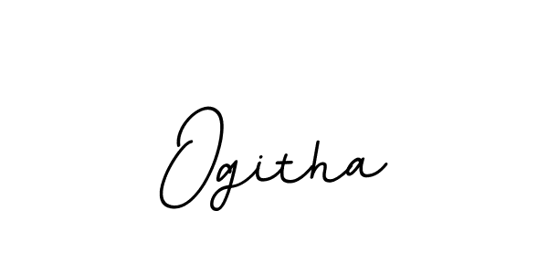 Also we have Ogitha name is the best signature style. Create professional handwritten signature collection using BallpointsItalic-DORy9 autograph style. Ogitha signature style 11 images and pictures png