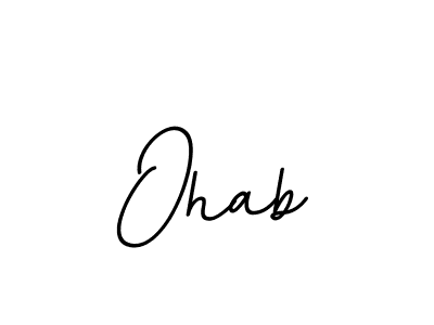 BallpointsItalic-DORy9 is a professional signature style that is perfect for those who want to add a touch of class to their signature. It is also a great choice for those who want to make their signature more unique. Get Ohab name to fancy signature for free. Ohab signature style 11 images and pictures png