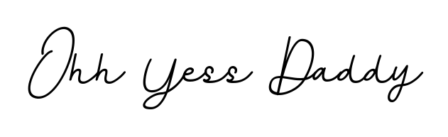Upgrade your professional image with Ohh Yess Daddy signature created with BallpointsItalic-DORy9 font. Fast, free, and watermark-free download. Ohh Yess Daddy signature style 11 images and pictures png