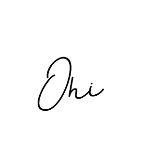 How to make Ohi signature? BallpointsItalic-DORy9 is a professional autograph style. Create handwritten signature for Ohi name. Ohi signature style 11 images and pictures png