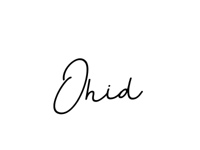 How to Draw Ohid signature style? BallpointsItalic-DORy9 is a latest design signature styles for name Ohid. Ohid signature style 11 images and pictures png