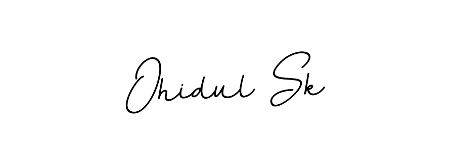 This is the best signature style for the Ohidul Sk name. Also you like these signature font (BallpointsItalic-DORy9). Mix name signature. Ohidul Sk signature style 11 images and pictures png