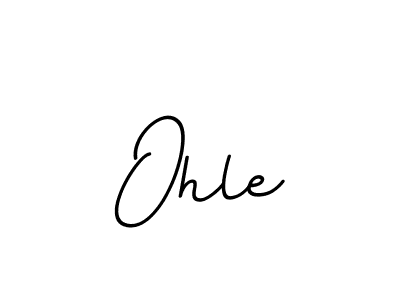 if you are searching for the best signature style for your name Ohle. so please give up your signature search. here we have designed multiple signature styles  using BallpointsItalic-DORy9. Ohle signature style 11 images and pictures png