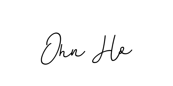 This is the best signature style for the Ohn Ho name. Also you like these signature font (BallpointsItalic-DORy9). Mix name signature. Ohn Ho signature style 11 images and pictures png