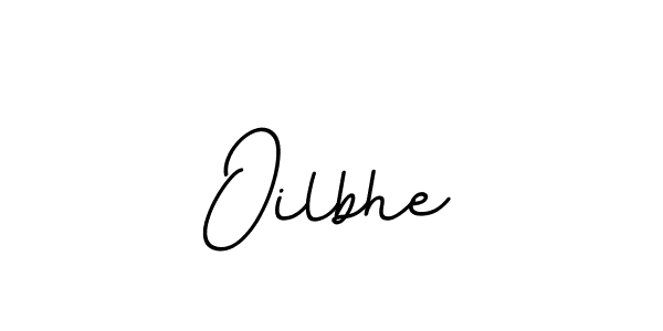 The best way (BallpointsItalic-DORy9) to make a short signature is to pick only two or three words in your name. The name Oilbhe include a total of six letters. For converting this name. Oilbhe signature style 11 images and pictures png