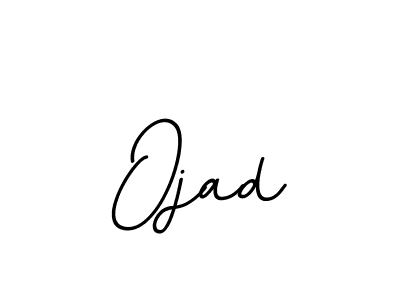 Create a beautiful signature design for name Ojad. With this signature (BallpointsItalic-DORy9) fonts, you can make a handwritten signature for free. Ojad signature style 11 images and pictures png