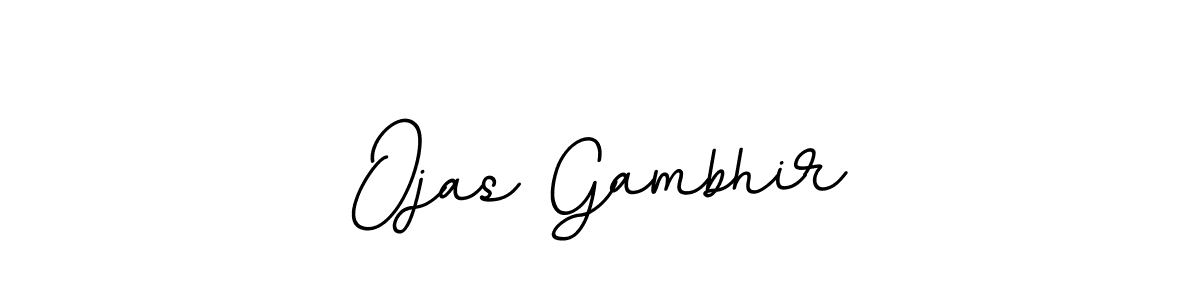 Also we have Ojas Gambhir name is the best signature style. Create professional handwritten signature collection using BallpointsItalic-DORy9 autograph style. Ojas Gambhir signature style 11 images and pictures png