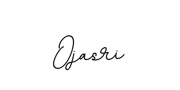 Use a signature maker to create a handwritten signature online. With this signature software, you can design (BallpointsItalic-DORy9) your own signature for name Ojasri. Ojasri signature style 11 images and pictures png