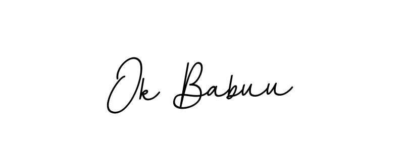 Check out images of Autograph of Ok Babuu name. Actor Ok Babuu Signature Style. BallpointsItalic-DORy9 is a professional sign style online. Ok Babuu signature style 11 images and pictures png