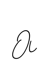 Create a beautiful signature design for name Ol. With this signature (BallpointsItalic-DORy9) fonts, you can make a handwritten signature for free. Ol signature style 11 images and pictures png