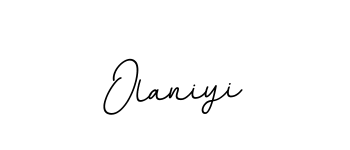 The best way (BallpointsItalic-DORy9) to make a short signature is to pick only two or three words in your name. The name Olaniyi include a total of six letters. For converting this name. Olaniyi signature style 11 images and pictures png