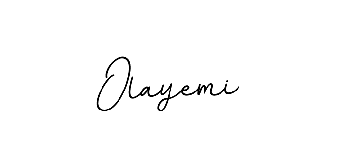 How to make Olayemi name signature. Use BallpointsItalic-DORy9 style for creating short signs online. This is the latest handwritten sign. Olayemi signature style 11 images and pictures png