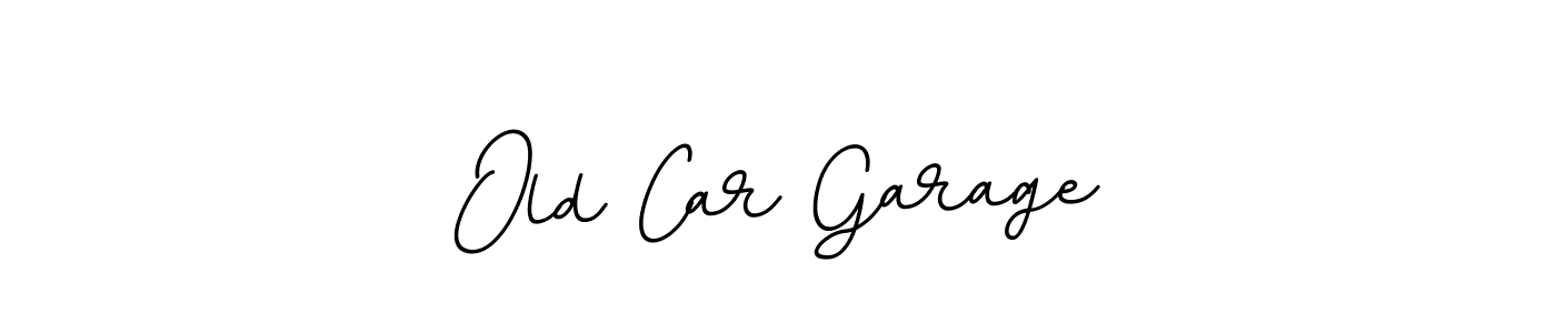 How to Draw Old Car Garage signature style? BallpointsItalic-DORy9 is a latest design signature styles for name Old Car Garage. Old Car Garage signature style 11 images and pictures png