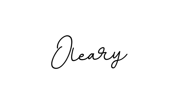 How to make Oleary name signature. Use BallpointsItalic-DORy9 style for creating short signs online. This is the latest handwritten sign. Oleary signature style 11 images and pictures png