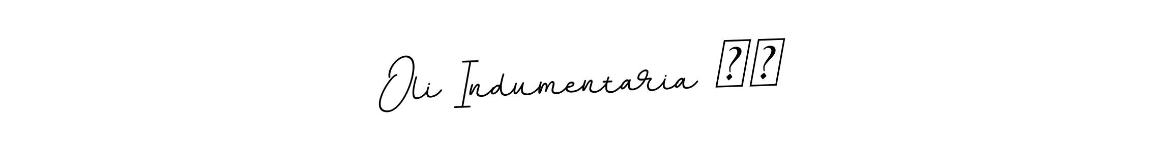 Oli Indumentaria ♥️ stylish signature style. Best Handwritten Sign (BallpointsItalic-DORy9) for my name. Handwritten Signature Collection Ideas for my name Oli Indumentaria ♥️. Oli Indumentaria ♥️ signature style 11 images and pictures png