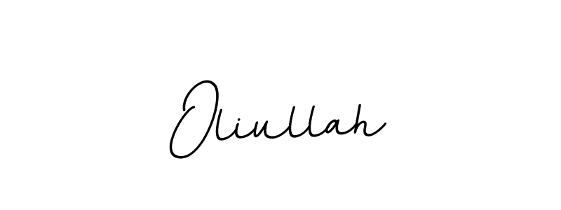 Make a beautiful signature design for name Oliullah. With this signature (BallpointsItalic-DORy9) style, you can create a handwritten signature for free. Oliullah signature style 11 images and pictures png