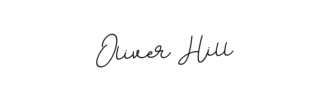 if you are searching for the best signature style for your name Oliver Hill. so please give up your signature search. here we have designed multiple signature styles  using BallpointsItalic-DORy9. Oliver Hill signature style 11 images and pictures png