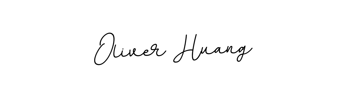 Make a beautiful signature design for name Oliver Huang. With this signature (BallpointsItalic-DORy9) style, you can create a handwritten signature for free. Oliver Huang signature style 11 images and pictures png