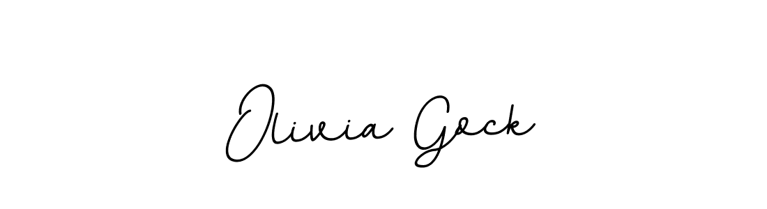 Use a signature maker to create a handwritten signature online. With this signature software, you can design (BallpointsItalic-DORy9) your own signature for name Olivia Gock. Olivia Gock signature style 11 images and pictures png