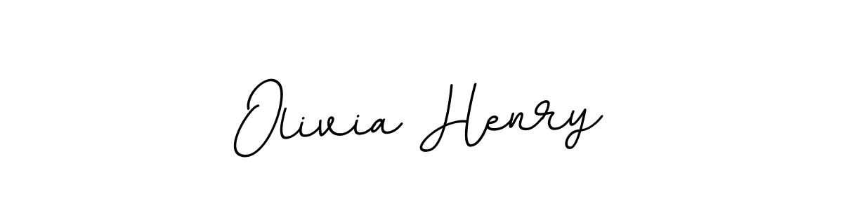 Make a beautiful signature design for name Olivia Henry. With this signature (BallpointsItalic-DORy9) style, you can create a handwritten signature for free. Olivia Henry signature style 11 images and pictures png