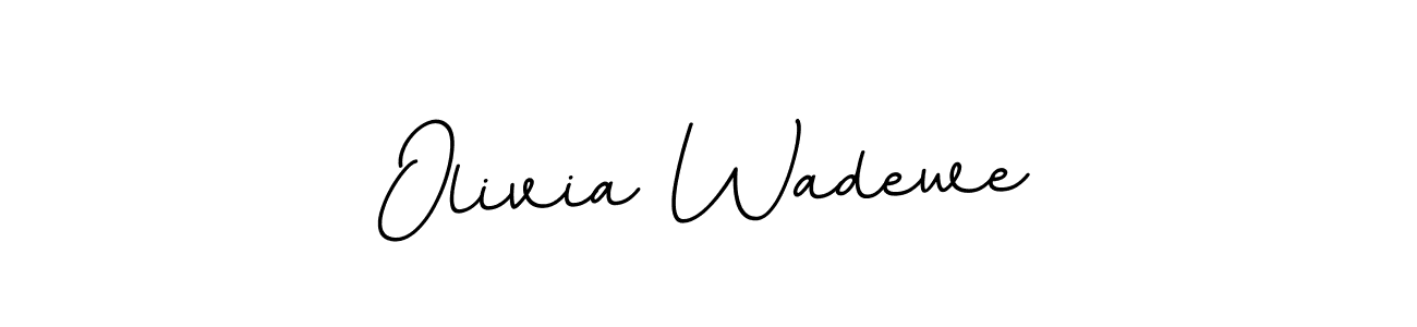 The best way (BallpointsItalic-DORy9) to make a short signature is to pick only two or three words in your name. The name Olivia Wadewe include a total of six letters. For converting this name. Olivia Wadewe signature style 11 images and pictures png