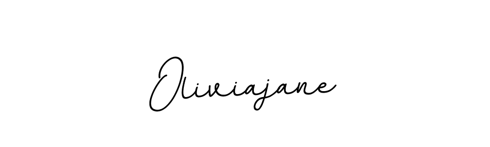 Create a beautiful signature design for name Oliviajane. With this signature (BallpointsItalic-DORy9) fonts, you can make a handwritten signature for free. Oliviajane signature style 11 images and pictures png
